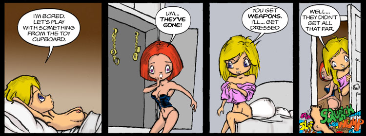 The erotic adventures of slayer Buffy and evil vampire Willow.