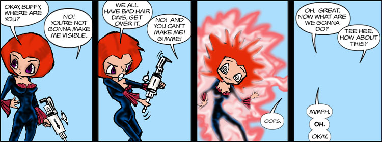 The erotic adventures of slayer Buffy and evil vampire Willow.