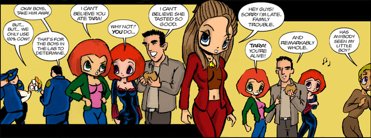 The erotic adventures of slayer Buffy and evil vampire Willow.